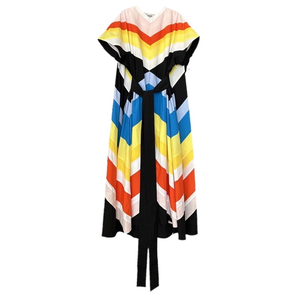 Brand New Christopher John Rogers Striped Gown - Picture 2 of 8